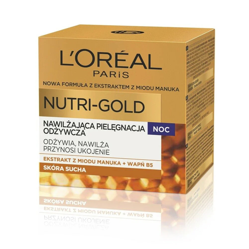 Loreal Paris Nutri Gold Moisturizing Nourishing Care Night Cream 50ml