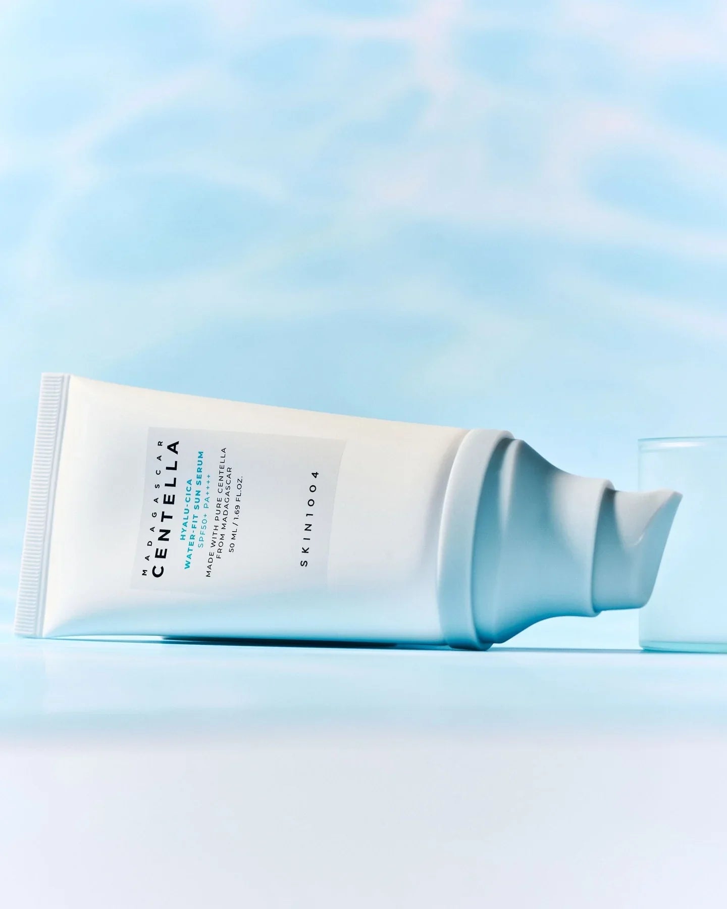 SKIN1004 Centella Madagascar Hyalu-Cica Water-Fit Sun Serum SPF50+ PA++++ Sunblock 50ml