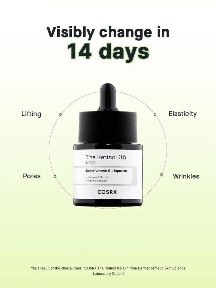 COSRX The Retinol 0.5 Oil Serum 20ml