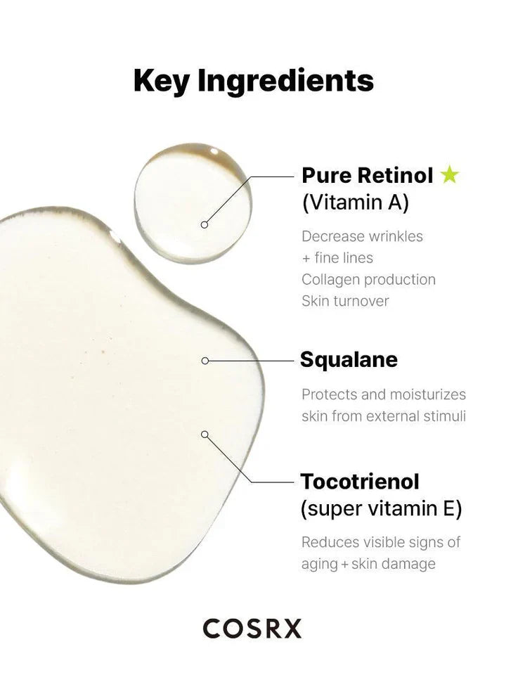 COSRX The Retinol 0.5 Oil Serum 20ml
