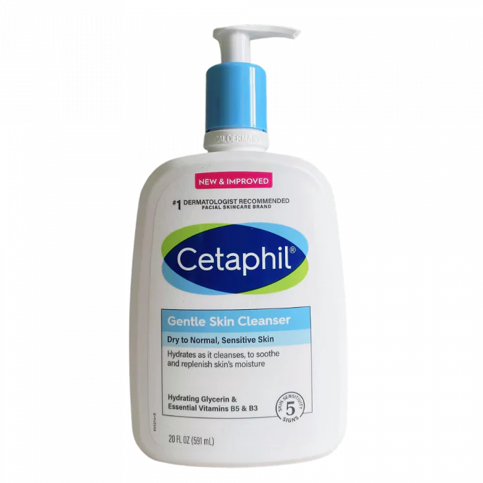 Gentle skin cleanser by Cetaphil for dry to normal sensitive skin 591ml