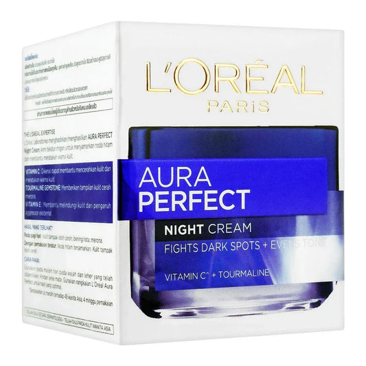 Loreal Paris Aura Perfect Night Cream for Brighter Skin - 50ml