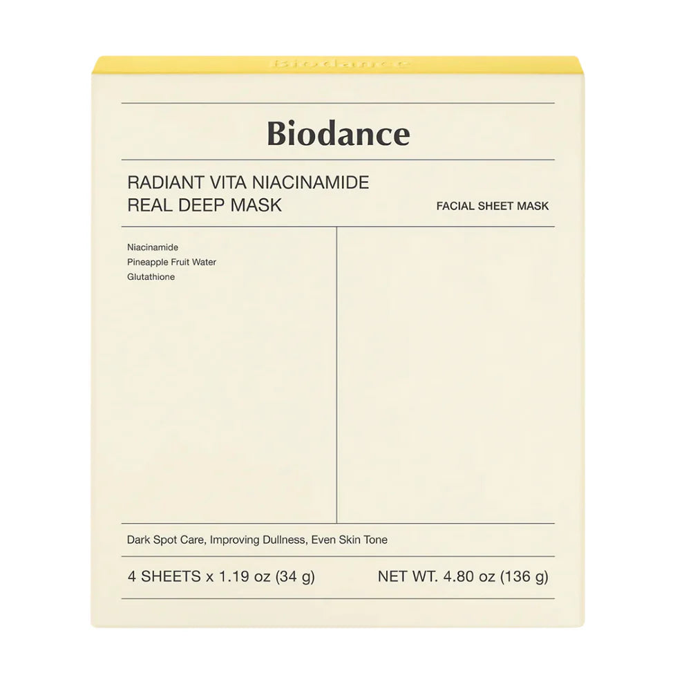 Biodance Radiant Vita Niacinamide Real Deep Mask