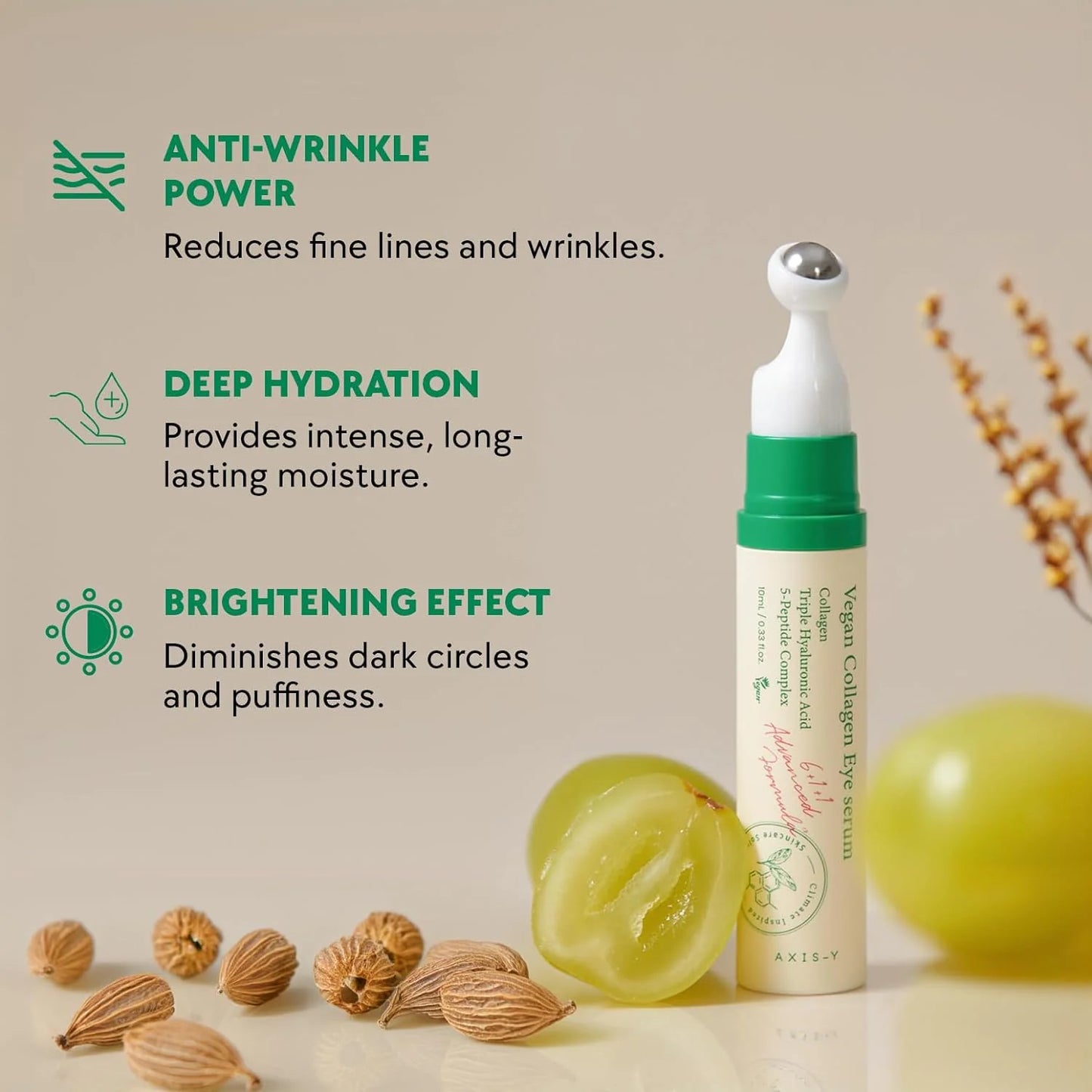 Axis-Y Vegan Collagen Eye Serum – 10ml