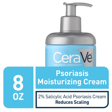 CeraVe Moisturizing Cream for Psoriasis | 8 Ounce
