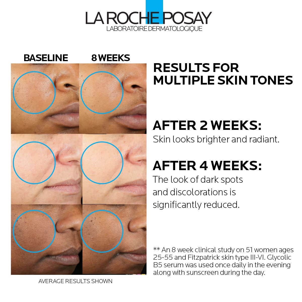 La Roche posay Glycolic B5 Face Serum 30ml