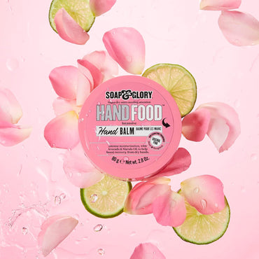 Soap and Glory Pink Hand Food Hand Balm 80g