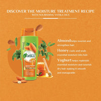 Vatika Almond & Honey Moture Treatment Hair Shampoo For Dry & Frizzy Hair 360ml