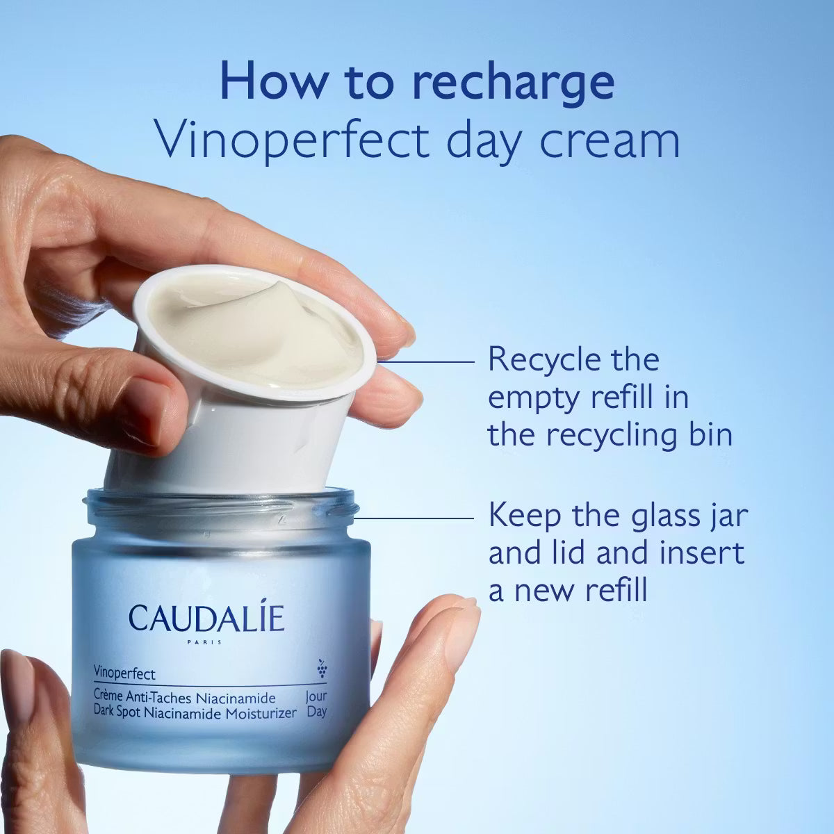 Caudalie Vinoperfect Dark Spot Niacinamide Face Moisturising Cream 50ml