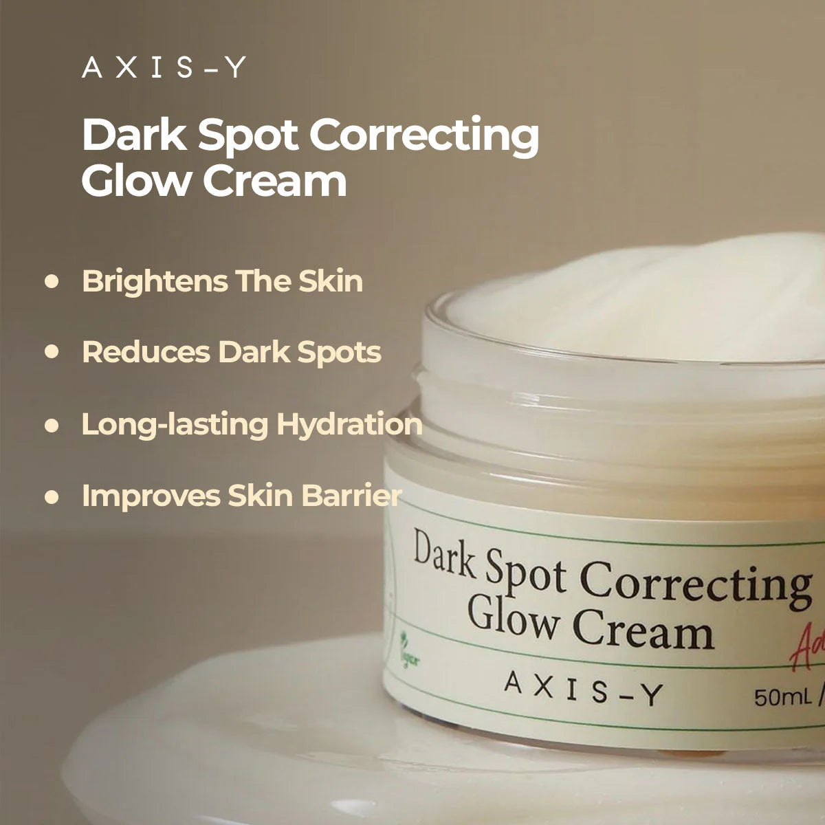 Axis-Y Dark Spot Correcting Glow Cream – 50ml