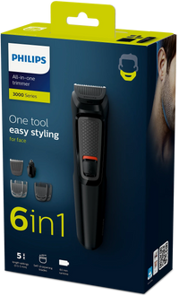 Philips 6 in 1 All in One Face Styling Beared Trimmer MG3710/15