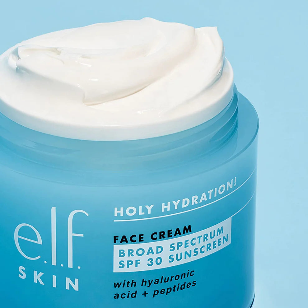 ELF Holy Hydration Face Cream Moisturizer SPF30