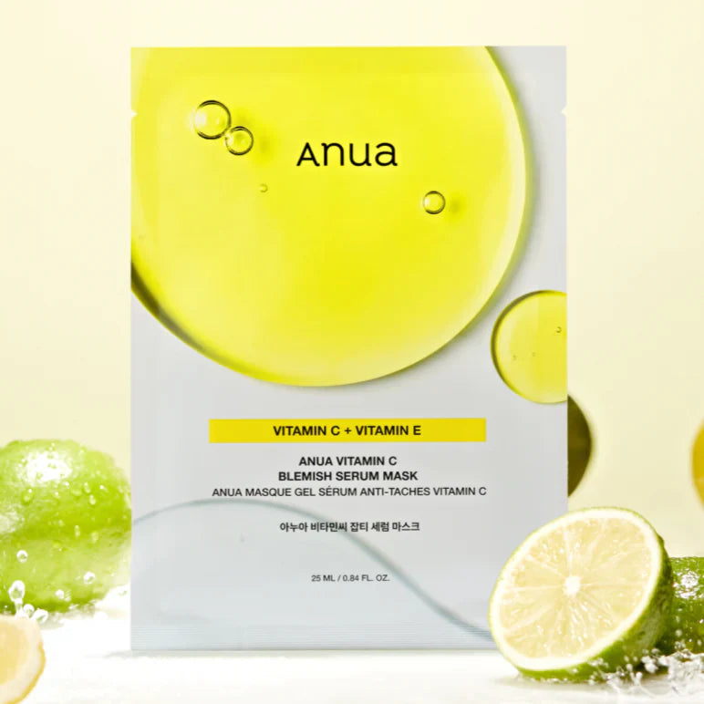 Anua Vitamin C + Vitamin E Blemish Serum face Mask