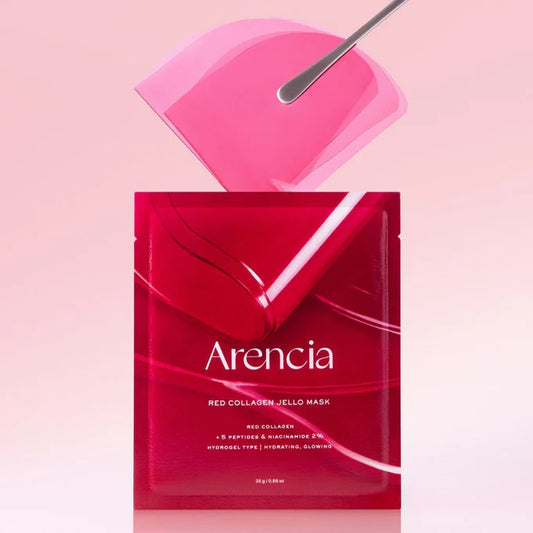 Arencia Red Collegen Jello Mask