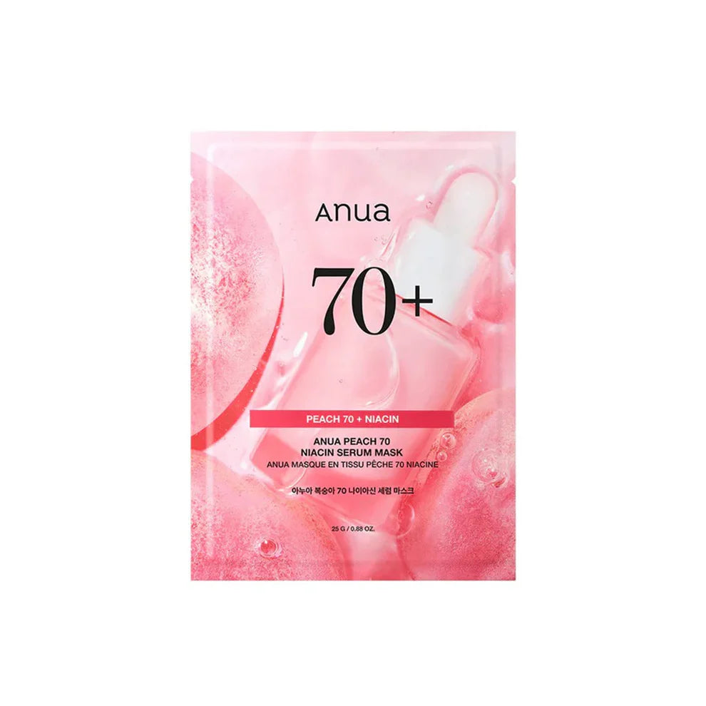 Anua Peach 70 Niacin Serum Face Mask