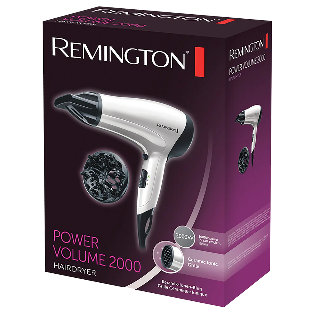 Remington Hair Dryer D3015 - Power Volume 2000W