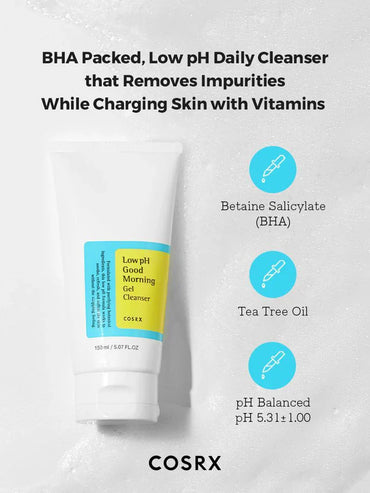 COSRX Low pH Good Morning Gel Cleanser 150ML