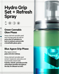 Milk Makeup Hydro Grip Set + Refresh Spray hydrating setting spray 50ml
