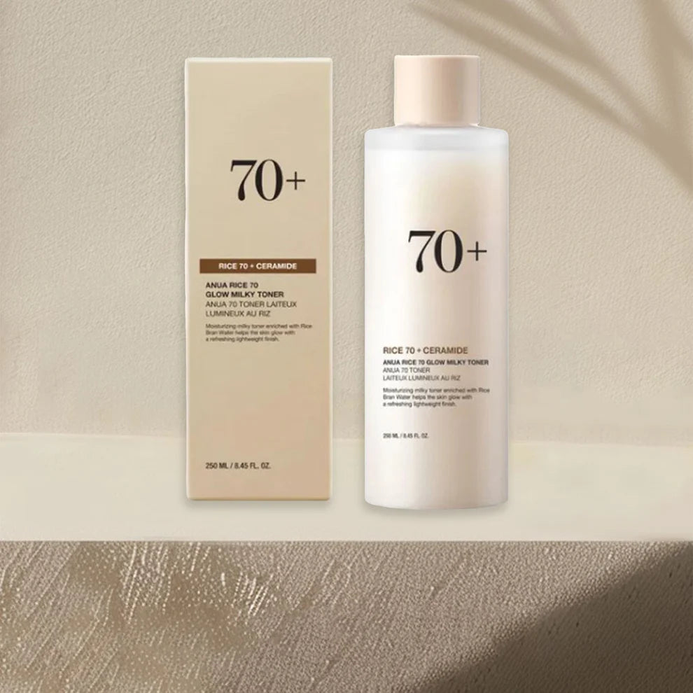 Anua Rice 70 + Ceramide Glow Milky Toner 250ml