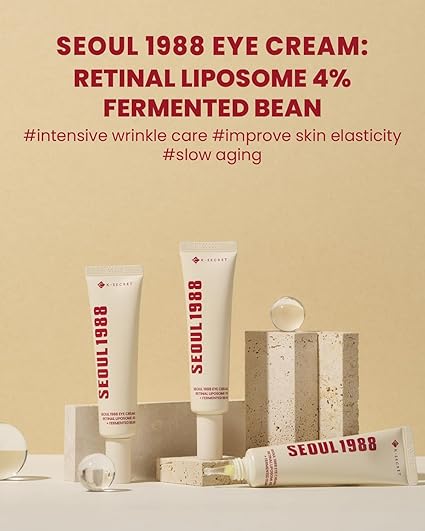 K-SECRET SEOUL 1988 Retinal Liposome 4% + Fermented Bean Eye Cream