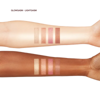 Charlotte Tilbury Glowgasm Face Palette 4 Skin and Eye Gliding Highlighter