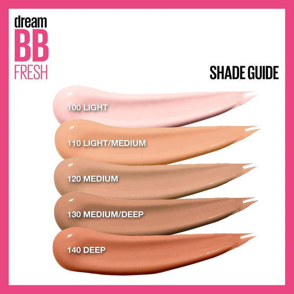 Maybelline Dream Fresh Skin Hydrating BB Cream 8-in-1 Beauty Balm SPF 30