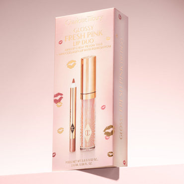 Charlotte Tilbury Glossy Fresh Pink Lip Duo