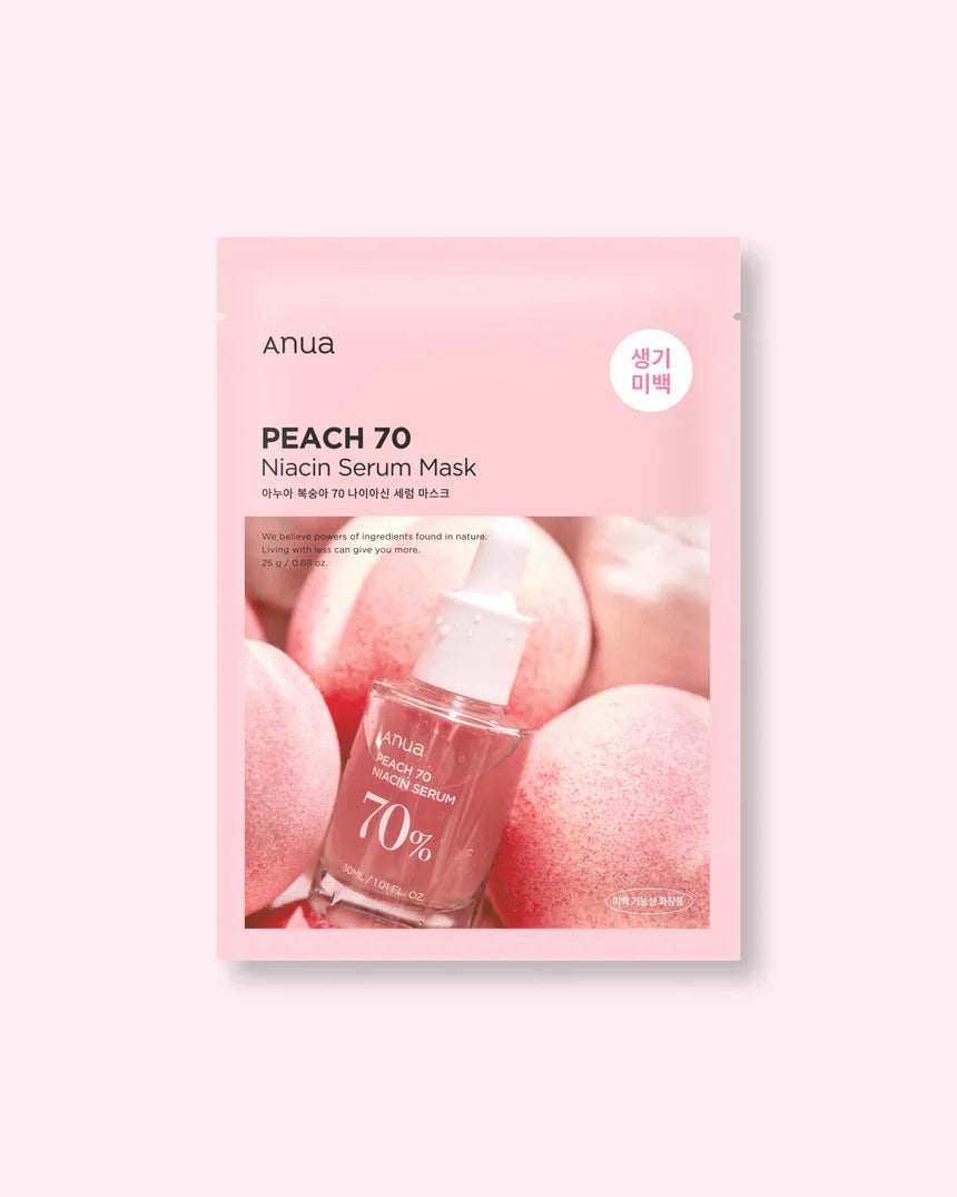 Anua Peach 70 Niacin Serum Face Mask