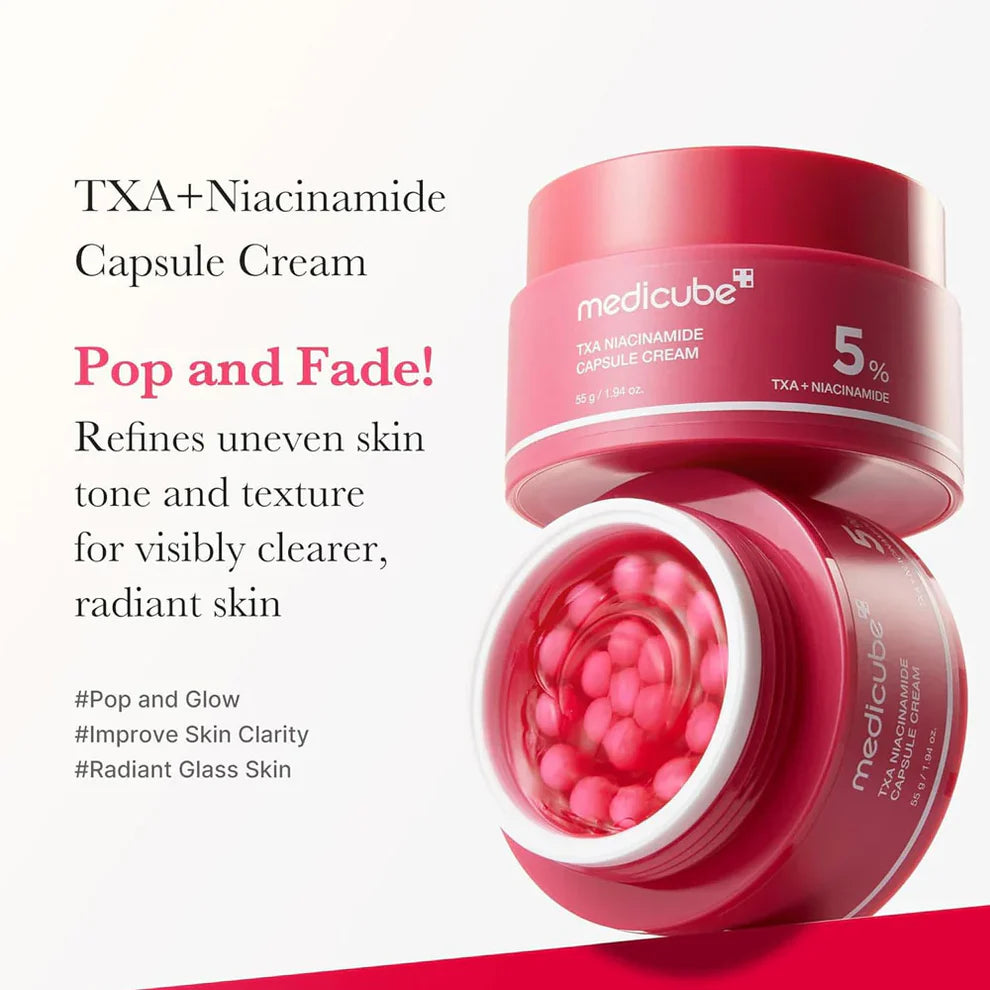 Medicube TXA Niacinamide Capsule Face Cream 55g