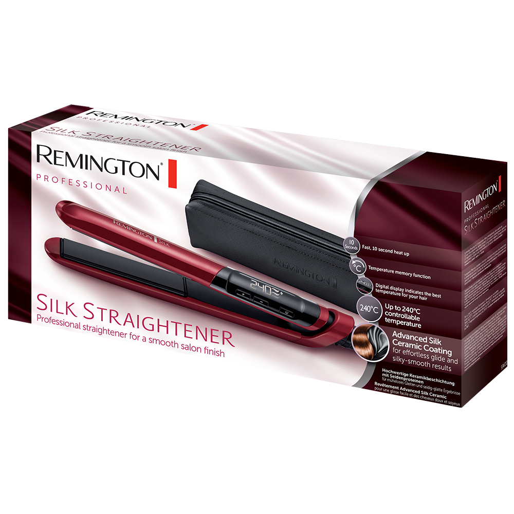 Remington Hair Straightener Silk Ceramic S9600