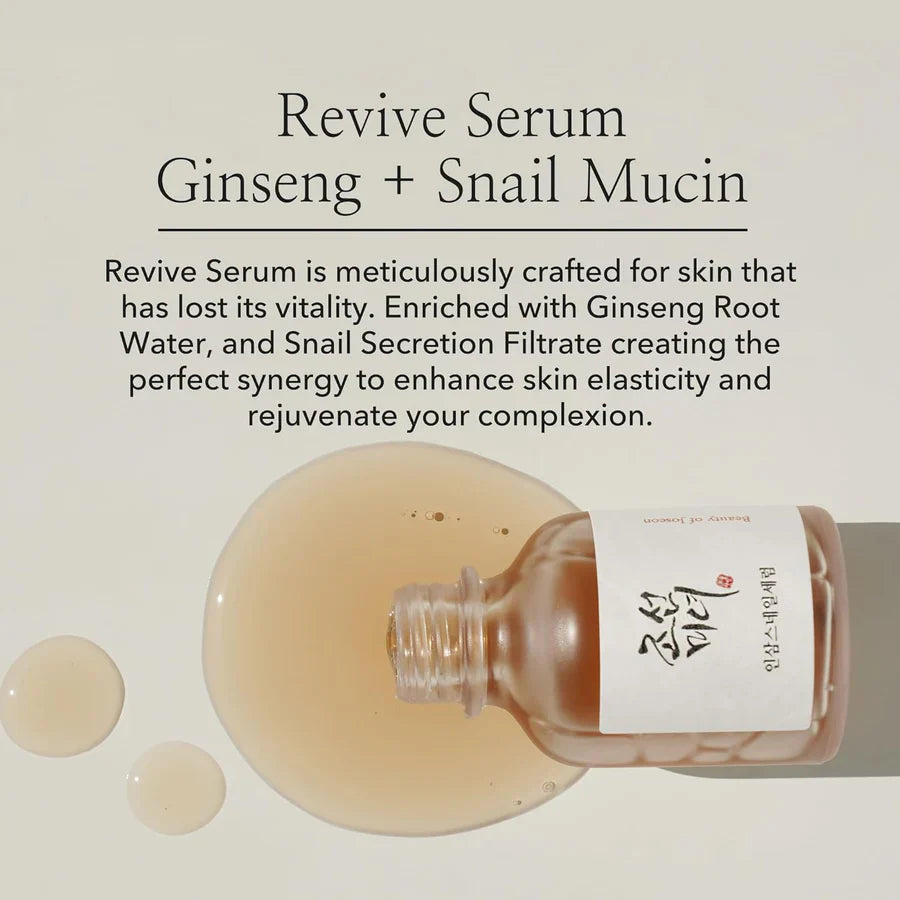 Beauty of Joseon Revive Face Serum Ginseng + Snail Mucin 30ml