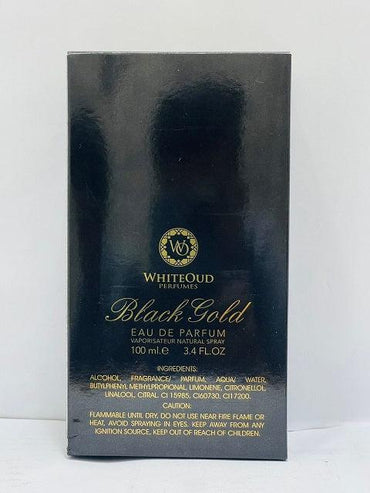 Black Gold By White Oud Eau De Parfum For Men Perfume 100ml - Khayest
