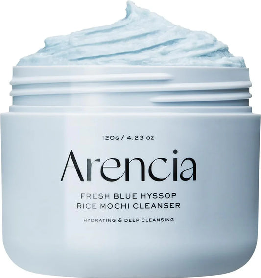 ARENCIA Fresh Blue Hyssop Mochi Cleanser 120g