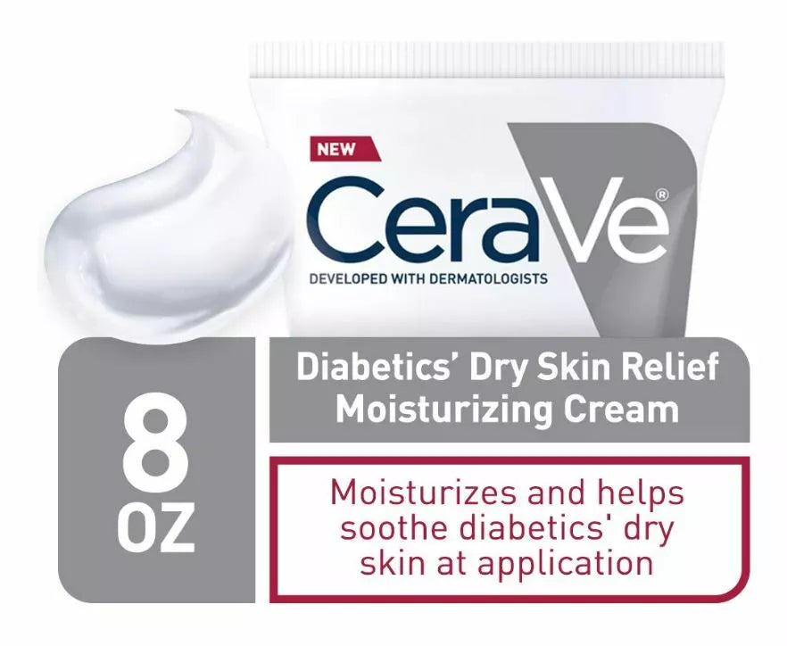 Cerave Diabetics Dry Skin Relief Moisturising Cream 236ml