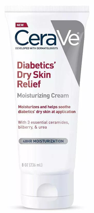 Cerave Diabetics Dry Skin Relief Moisturising Cream 236ml