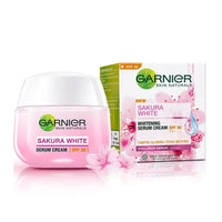 Garnier Sakura White Whitening Face Serum Cream SPF30