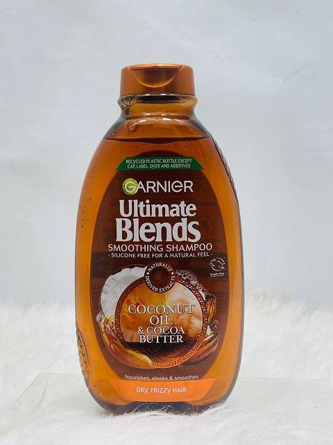 Garnier Ultimate Blends Coconut Oil Smoothing Hair Shampoo 400ml - Khayest