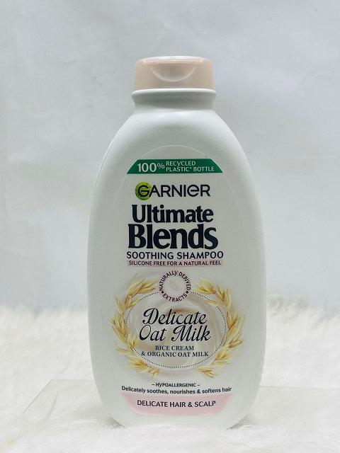 Garnier Ultimate Blends Delicate Oat Milk Soothing Hair Shampoo 400ml - Khayest