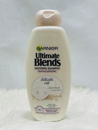 Garnier Ultimate Blends Delicate Oat Soothing Hair Shampoo 360ml - Khayest