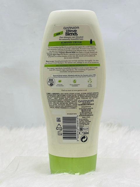 Garnier Ultimate Blends The Daily Nourisher Almond Crush Hair Conditioner 360ml - Khayest