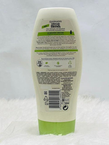 Garnier Ultimate Blends The Daily Nourisher Almond Crush Hair Conditioner 360ml - Khayest