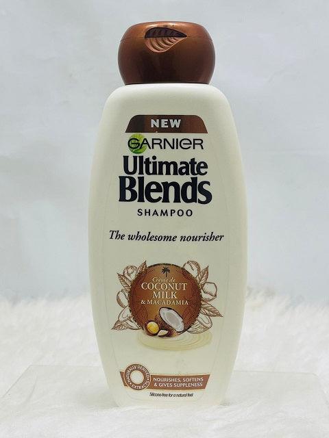 Garnier Ultimate Blends Wholesome Nourisher Coconut Milk Hair Shampoo 360ml - Khayest
