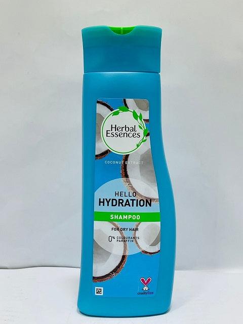 Herbal Essences Coconut Extract Hello Hydration Hair Shampoo 400ml - Khayest