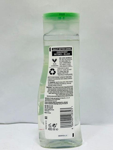 Herbal Essences Daily Detox Shine Hair Shampoo For Dull Hair 400ml - Khayest