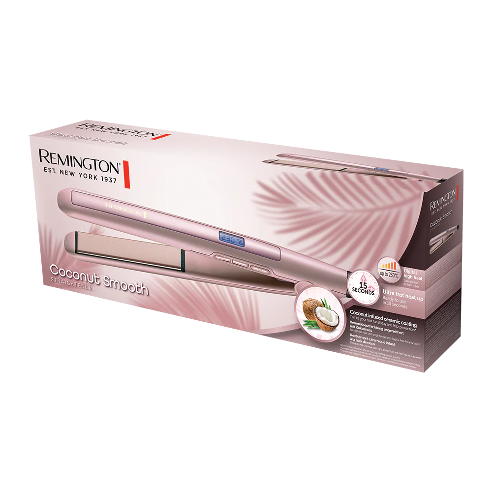 Remington Hair Straightener - Coconut Smooth S5901