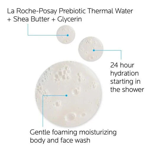La Roche Posay Lipikar Gentle Foaming Face and Body Moisturizing Wash 400ml