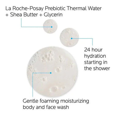 La Roche Posay Lipikar Gentle Foaming Face and Body Moisturizing Wash 400ml