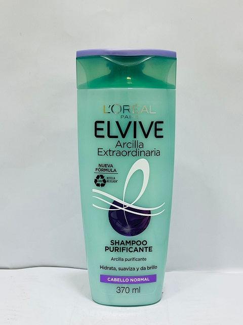 Loreal Paris Elvive Arcilla Extraordinaria Hair Shampoo 370ml - Khayest
