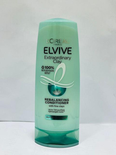 Loreal Paris Elvive Extraordinary Clay Rebalancing Hair Conditioner 400ml - Khayest