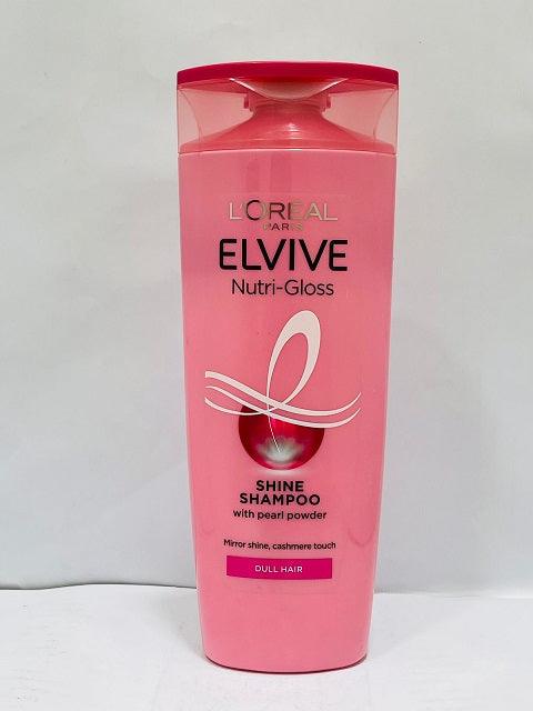 Loreal Paris Elvive Nutri-Gloss Shine Shampoo For Dull Hair 370ml - Khayest